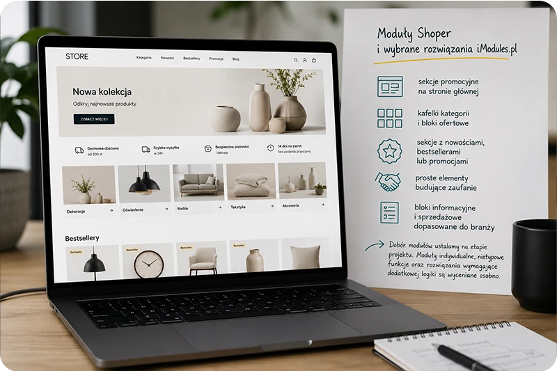 Moduły Shoper i wybrane rozwiązania iModules.pl